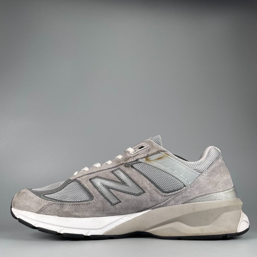 New Balance 990v5 Men's Size 13 D Gray Suede Casual Low Top Shoe Walking Sneaker - Picture 7 of 9